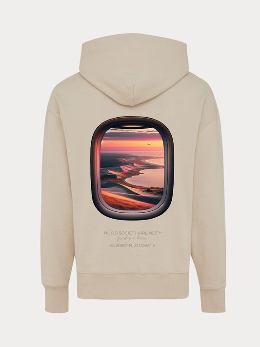 NS 001 Beige Hoodie